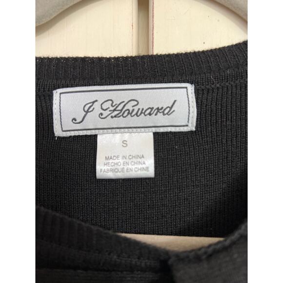 NWT Jessica Howard size small black knit sweater dress - Picture 3 of 4